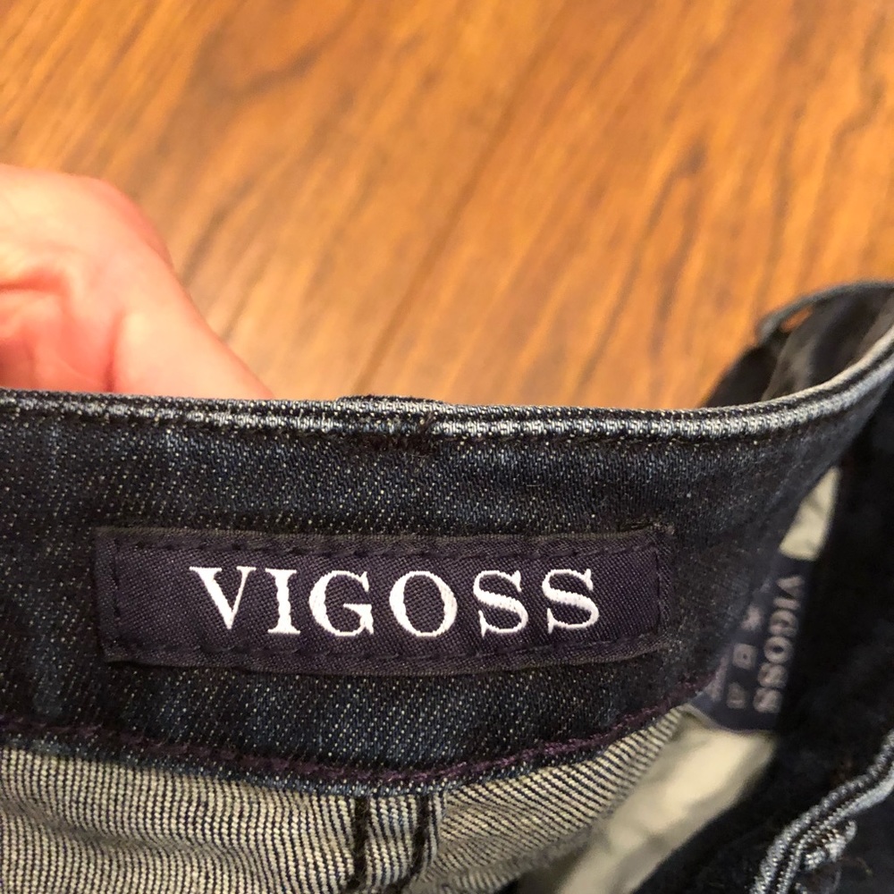 PRICE DROP!  VIGOSS Skinny Jeans - Dark Wash - Picture 4 of 6